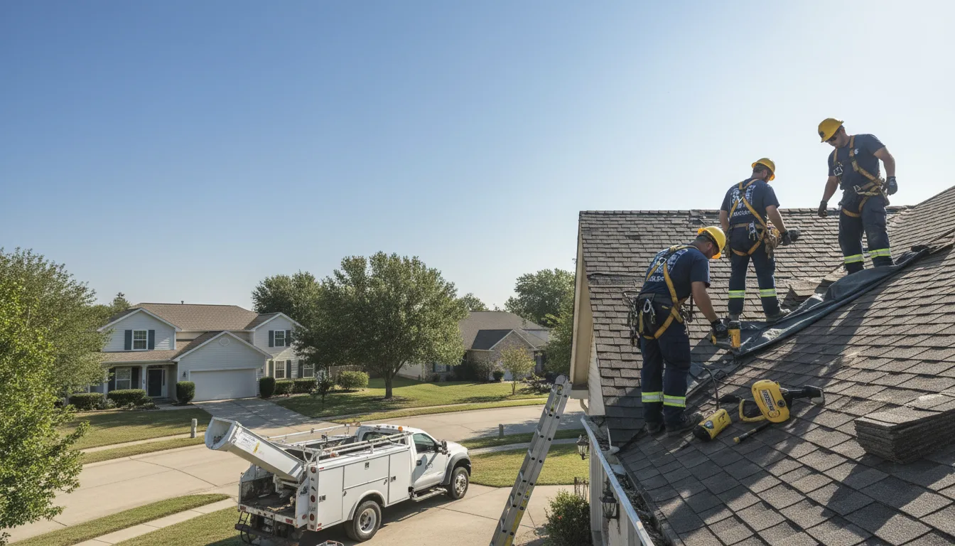 Hail Damage Roof Repair in Manchester, PA